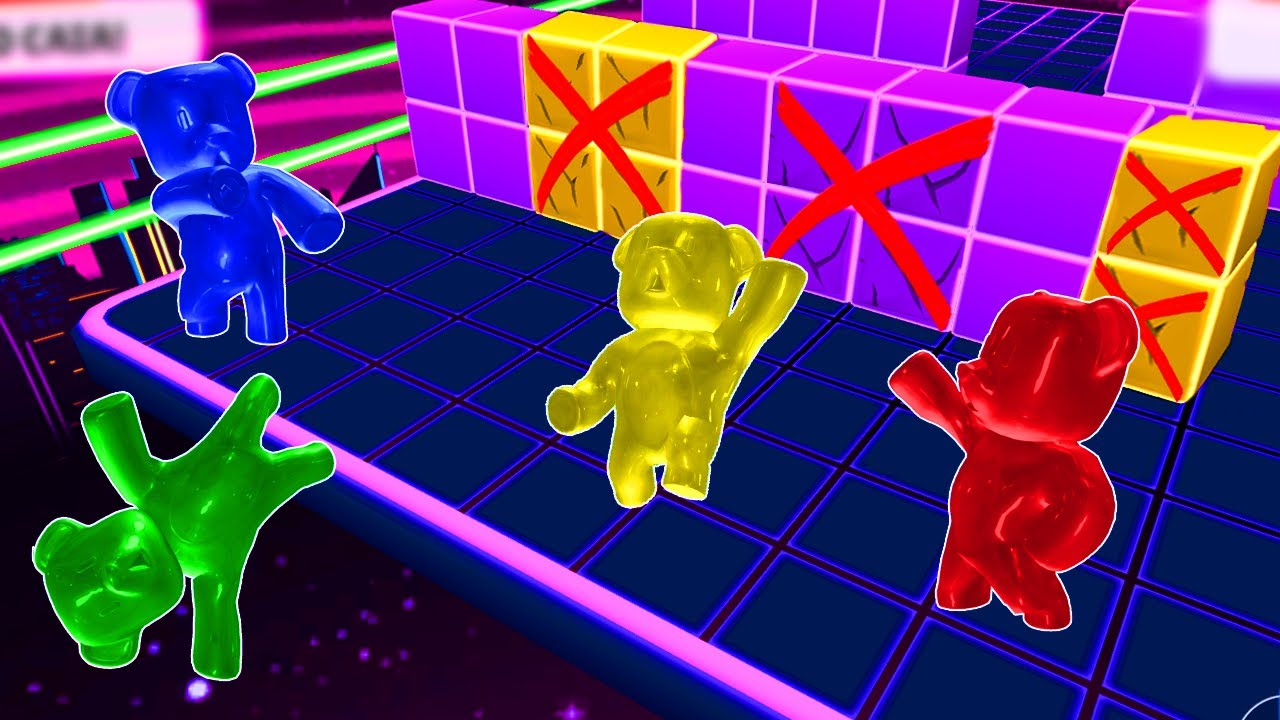 PROIBIDO QUEBRAR BLOCOS NO BLOCK DASH FINAL DO STUMBLE GUYS (URSINHOS COLORIDOS)