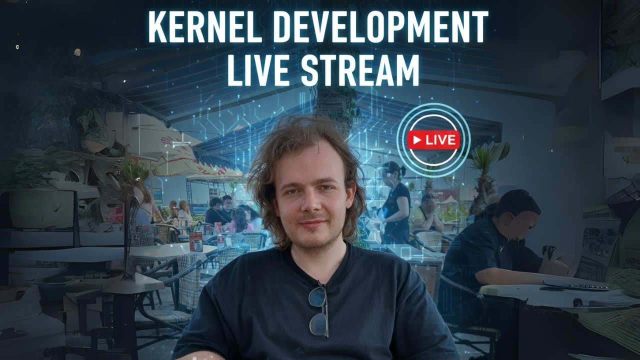 Building a kernel from scratch - LIVE STREAM