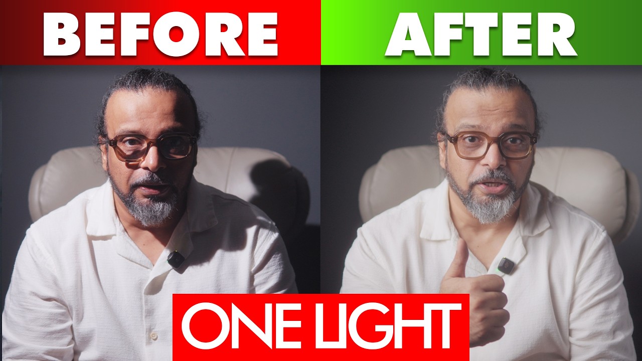 Aik Light se Simple but Professional Lighting