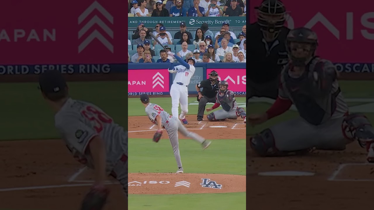 “The starting pitcher hits a monster home run!” 