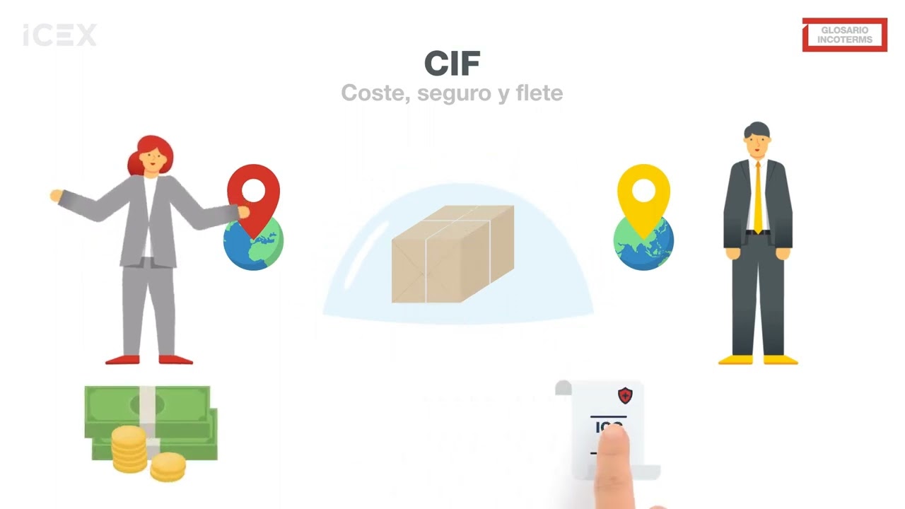 Incoterm: CIF - “Cost, Insurance and Freight” - “Costo, seguro y flete”.