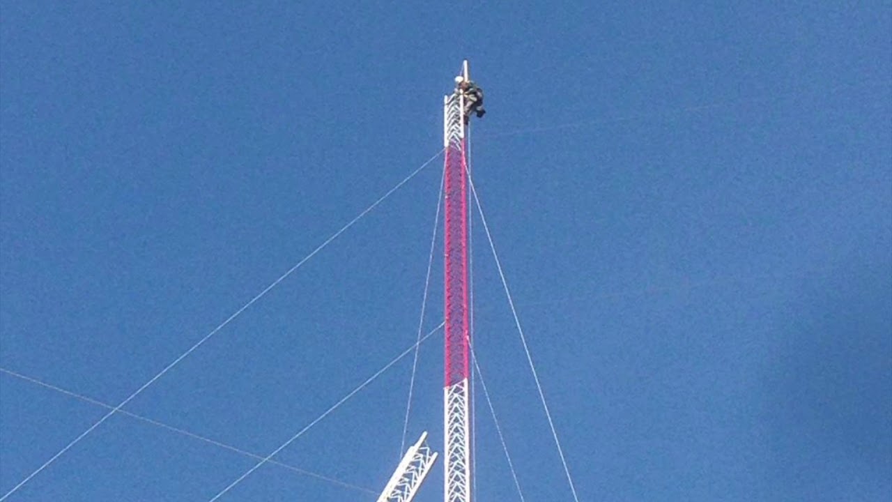 Provisional Met Mast h 80 Troia (FG) Italy