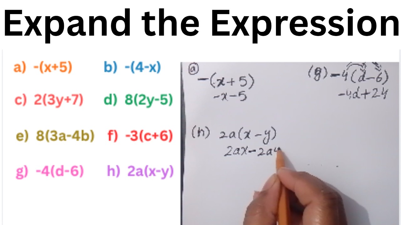 Expand the Linear Expression