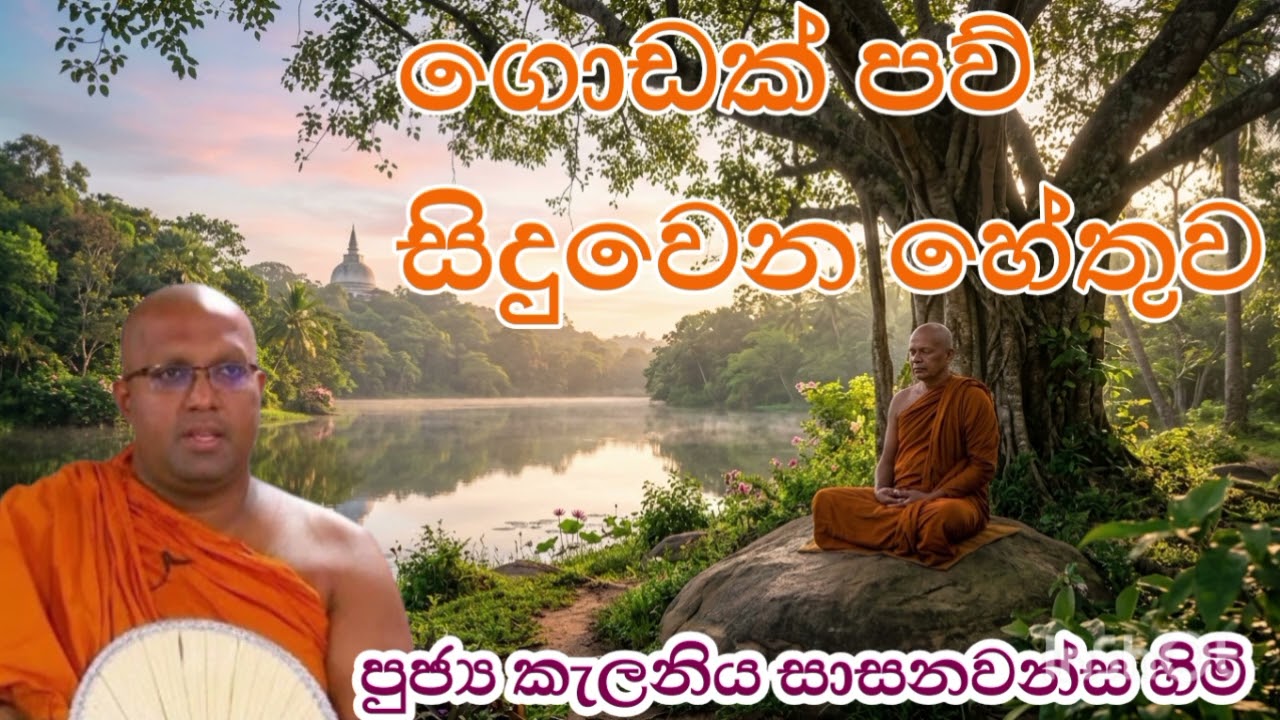 අපි දන්නැතුව අපෙන් පව් සිදුවෙන හෙතුව |ven kalaniye sasanawansa thero 