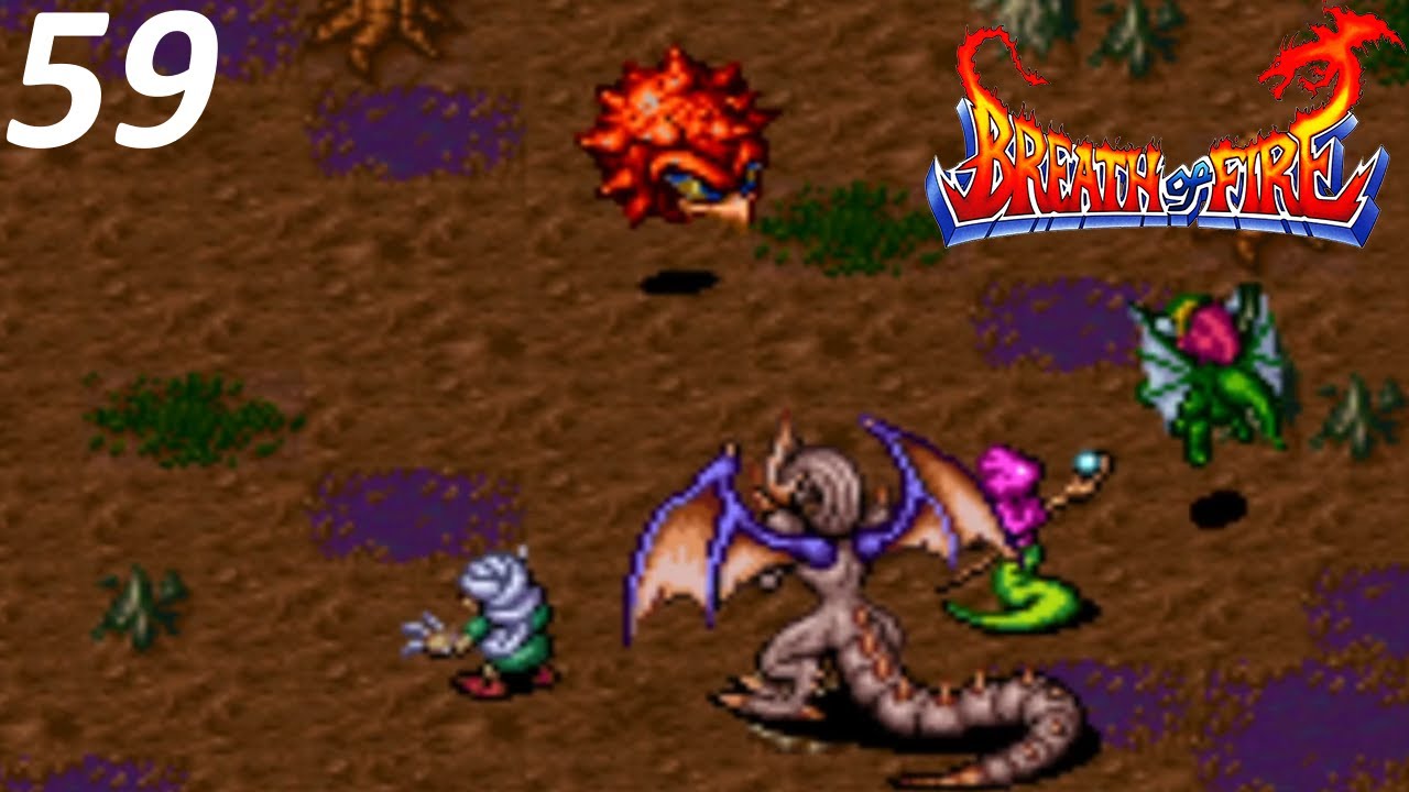 Breath of Fire [first playthrough] #59 | Now THAT'S a dragon