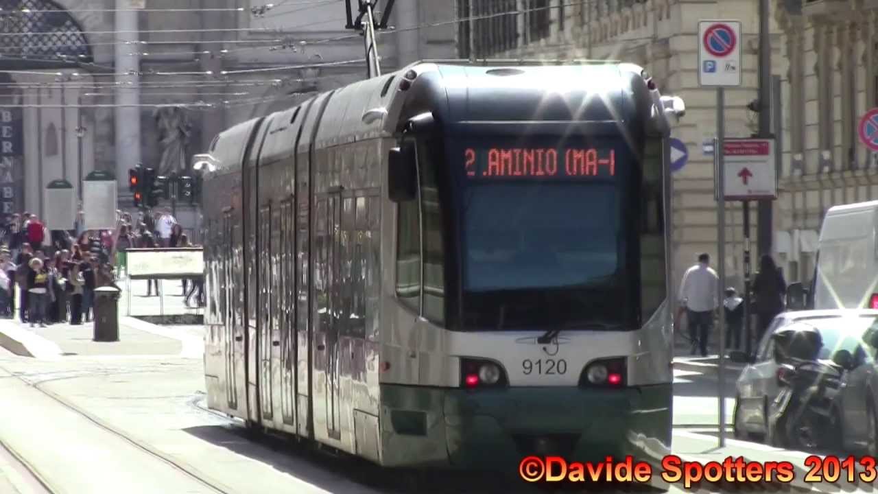Tram number 2 Direction Rome Flaminio