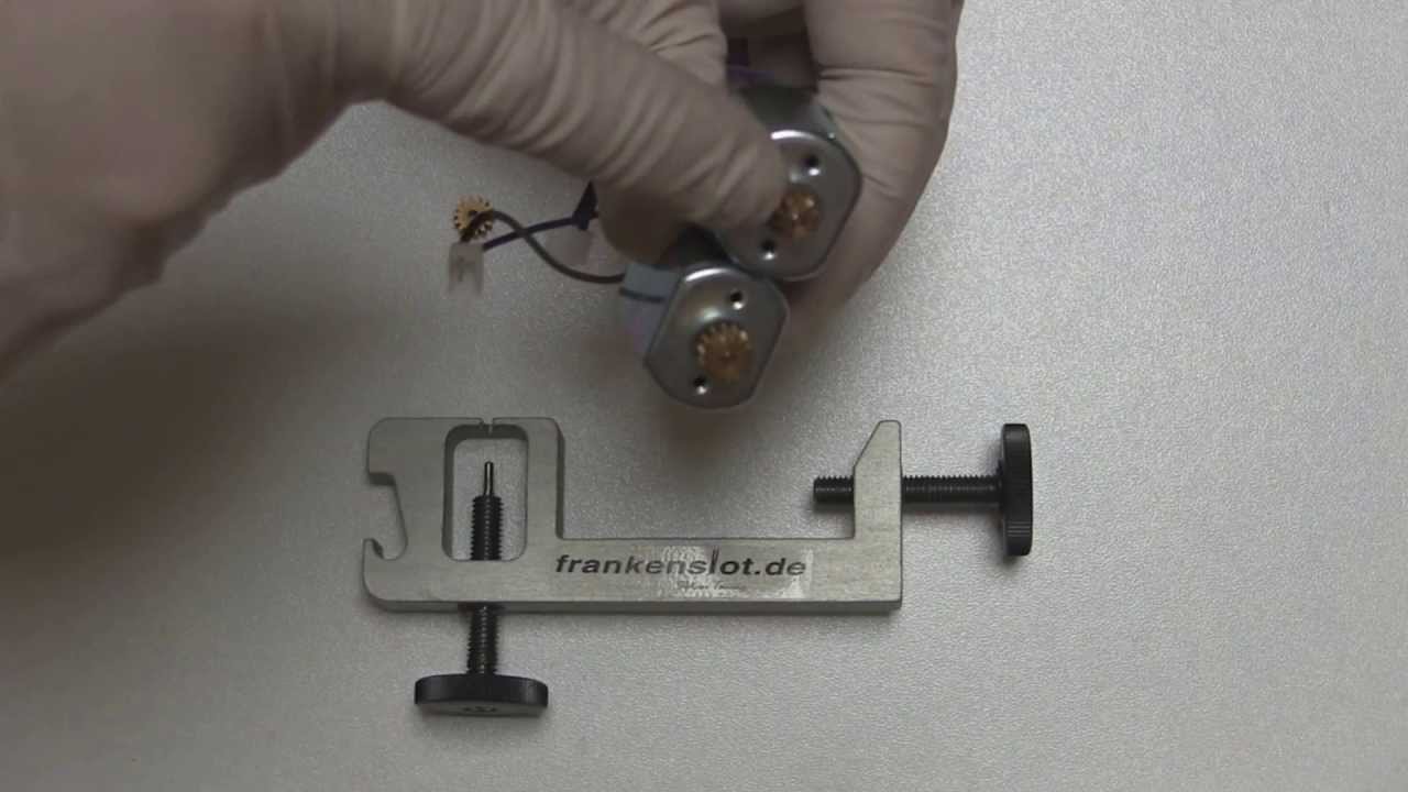 Tutorial 16  Austausch Zahnrad Z10 Z14 mit Frankenslot Zahnritzelabzieher
