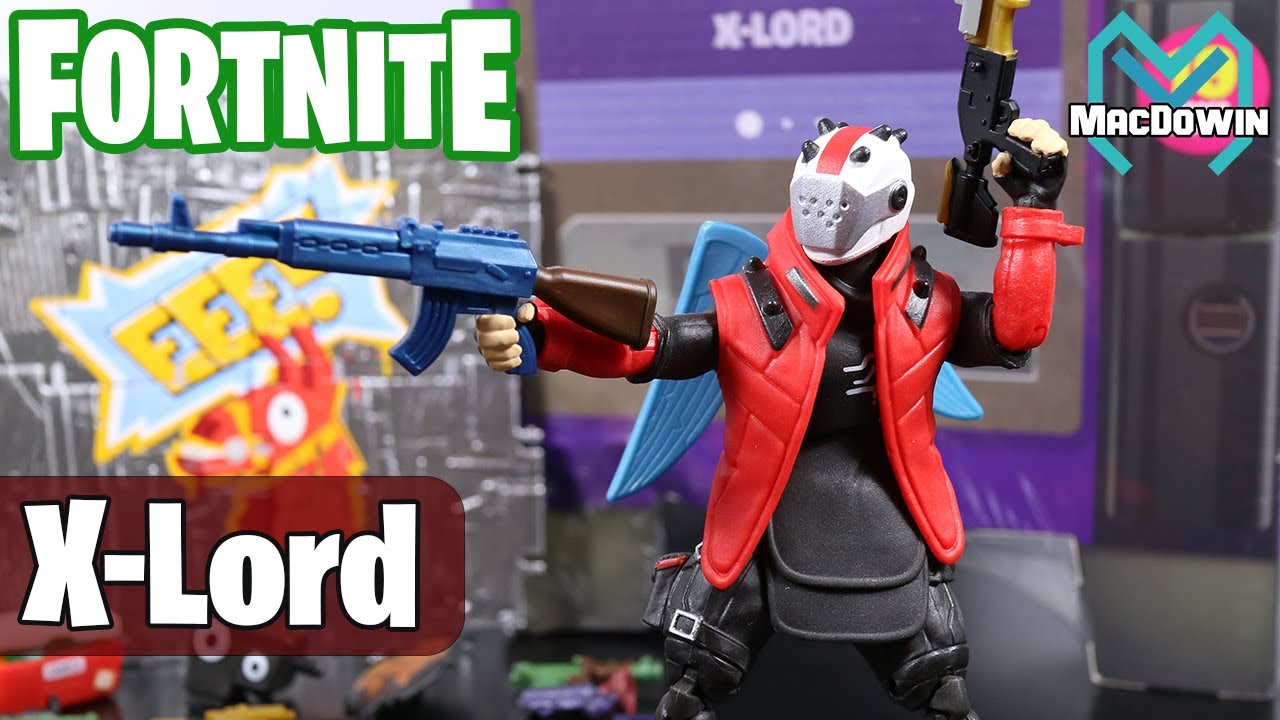 *NEW* X-LORD 2020 | 4 Inch Action Figure Review | Fortnite from Jazwares
