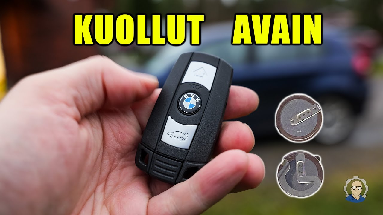 Avaimen akkua ei oltu tarkoitettu vaihdettavaksi. Vaihdetaan silti!