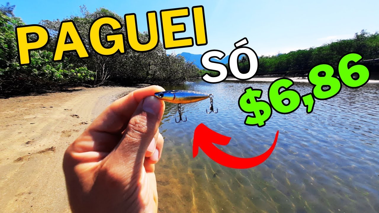 MUITO PEIXE E POUCO CUSTO NA PESCA ULTRALIGHT! TESTANDO ISCAS ARTIFICIAIS DA CHINA!