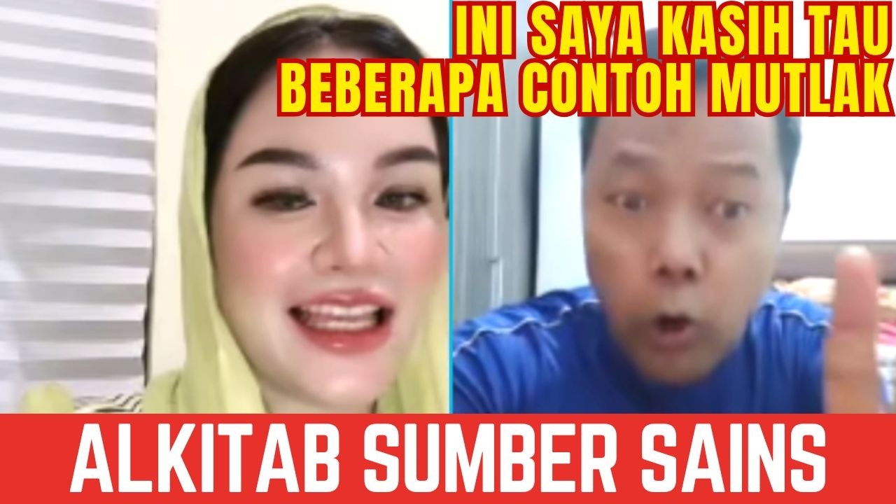 ALKITAB ADALAH SUMBER ILMU PENGETAHUAN, AGATHA JABARKAN CONTOH SAINS BERSUMBER ALKITAB