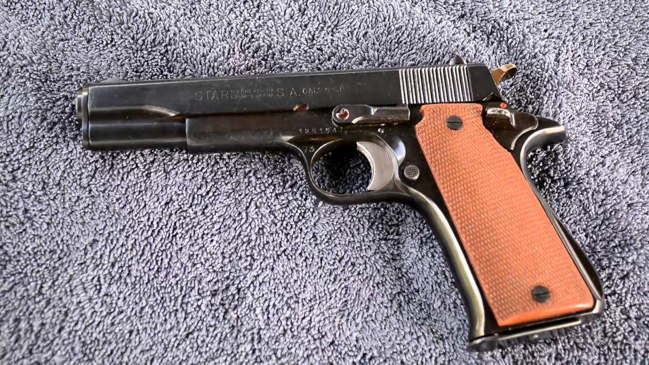 Spanish Star Model Super B 9mm pistol