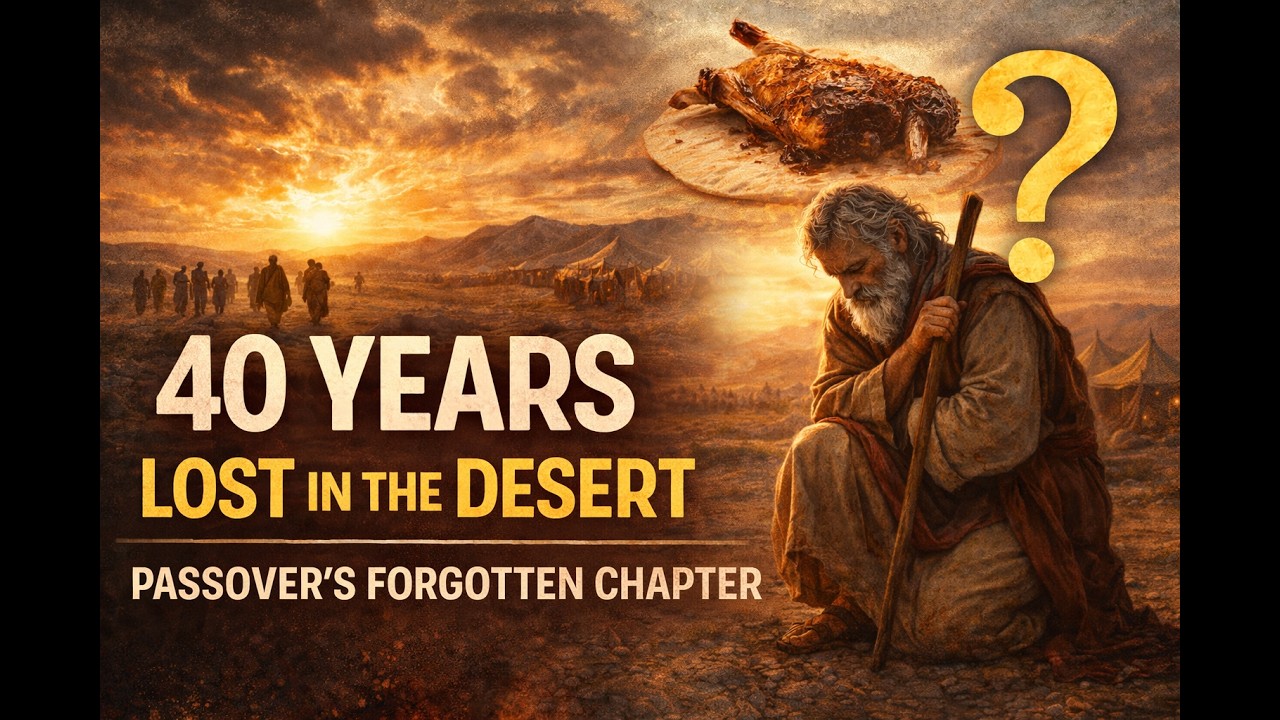 40 Years in the Desert After Passover: The Pause, The Punishment & Why Moses Never Made It