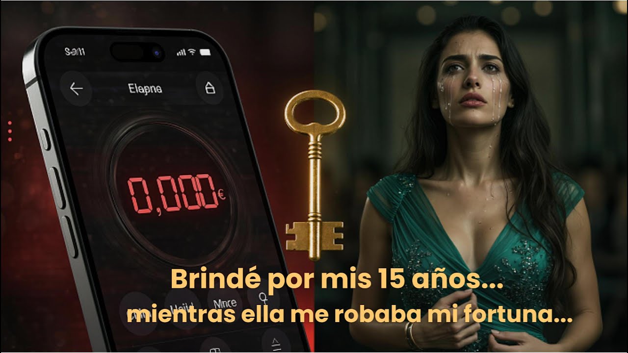 Brindé por mis 15 años... mientras ella me robaba mi fortuna...