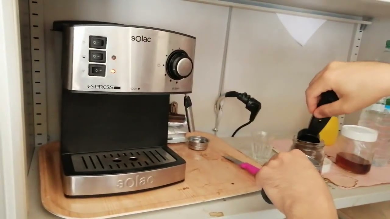 Solac Machine - Cafeti&egrave;re &agrave; Expresso et Cappuccino - CE 4480