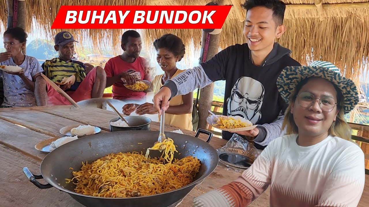 SIMPLENG ULAM SA BUNDOK NAGLUTO KAMI NG PANCIT MAMI