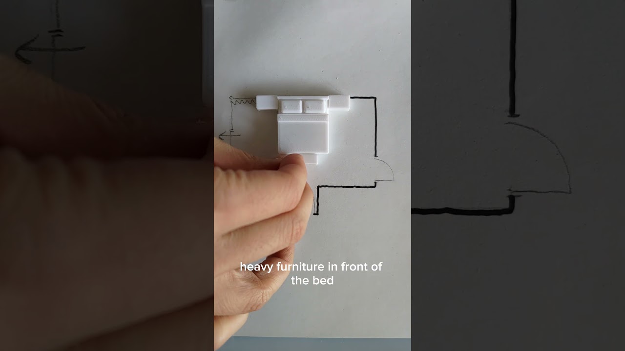 When the bed faces the coffin position in Feng shui