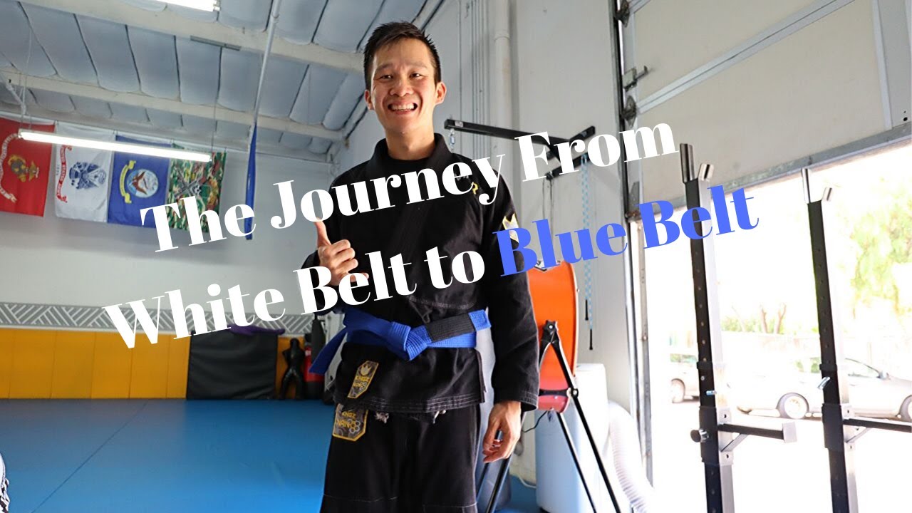 BJJ: The Journey from White Belt to Blue Belt