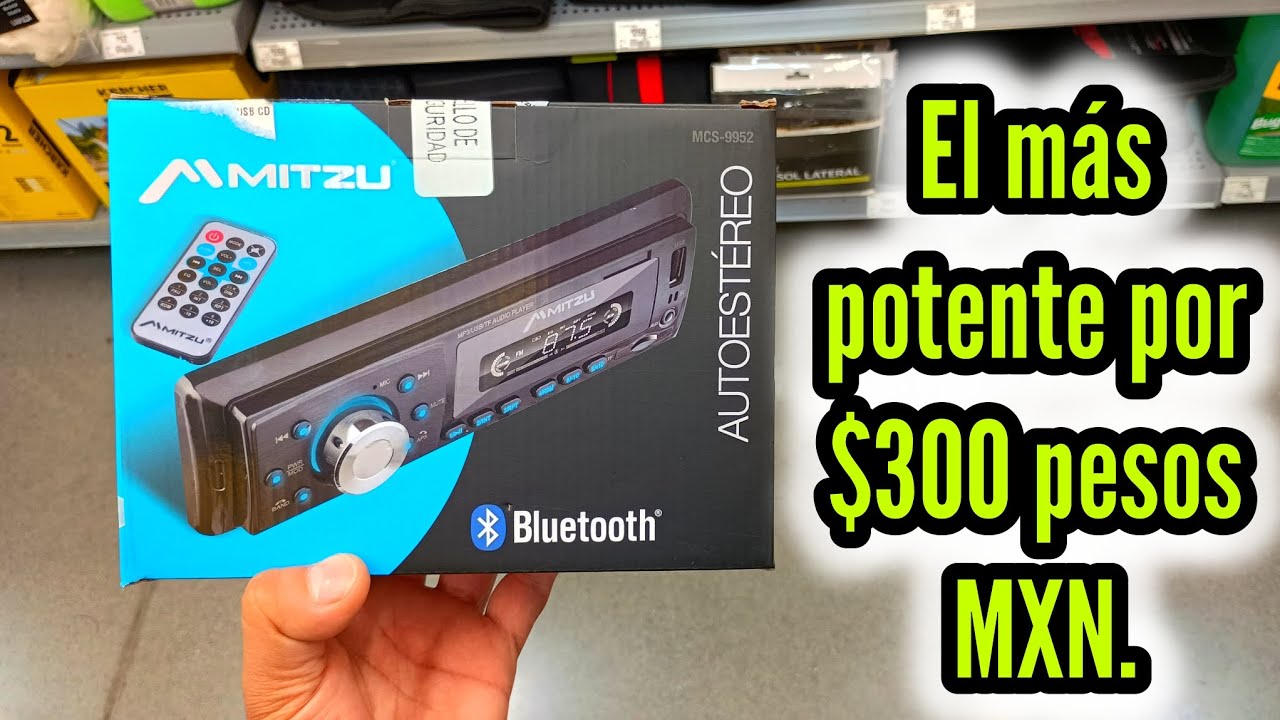 Autoestereo Mitzu MCS - 9952 El m&aacute;s barato y potente autoestereo Chino 