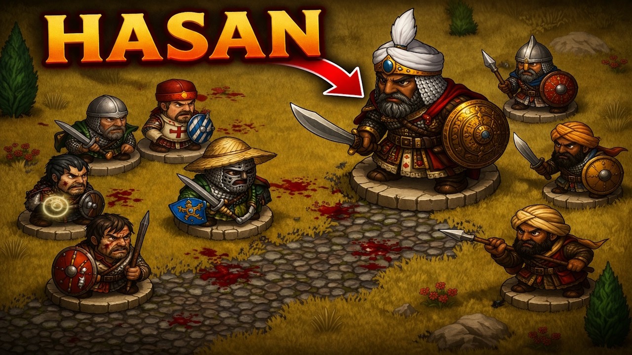 WIELKA BITWA Z HASANEM! | Bratwo Rudego | Battle Brothers