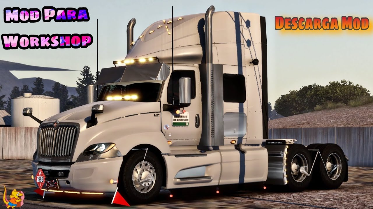 Mod Review  International LT TUNING | Descarga Archivo listo para subir a steam Workshop | ats mods