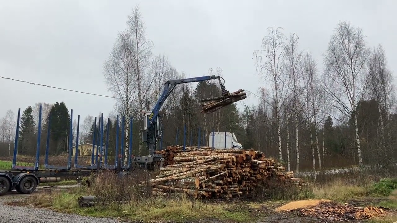 Tukkiauto käy