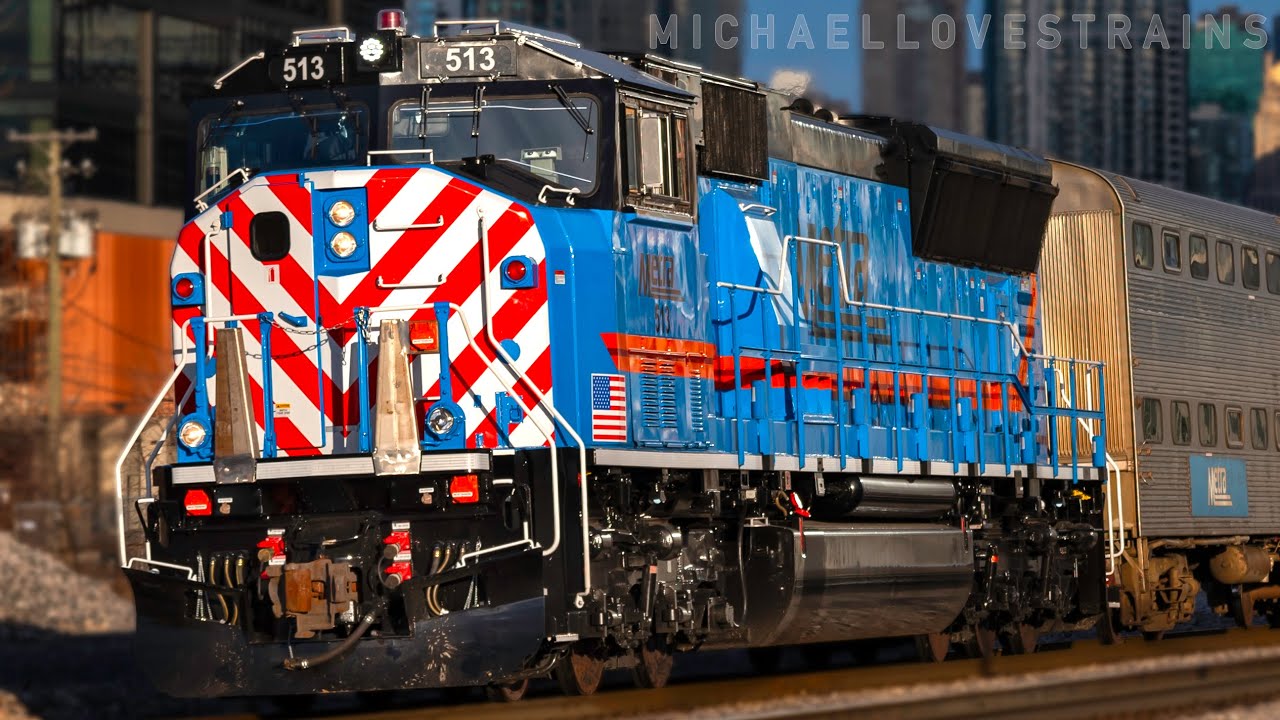 Metra's New EMD SD70MACH's