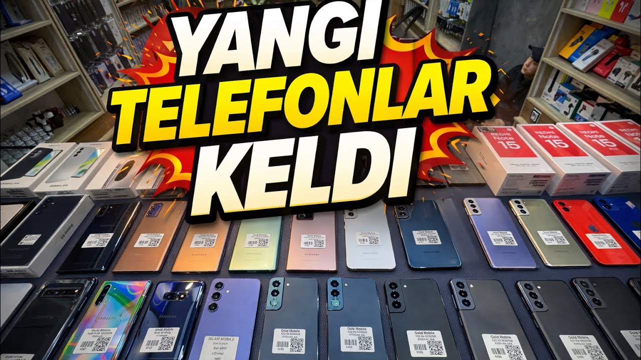 25-Yanvar Yangi kelgan tovarlar💣 Samsung Flagman modellar Arzon narxda Telefon narxlari 2026 