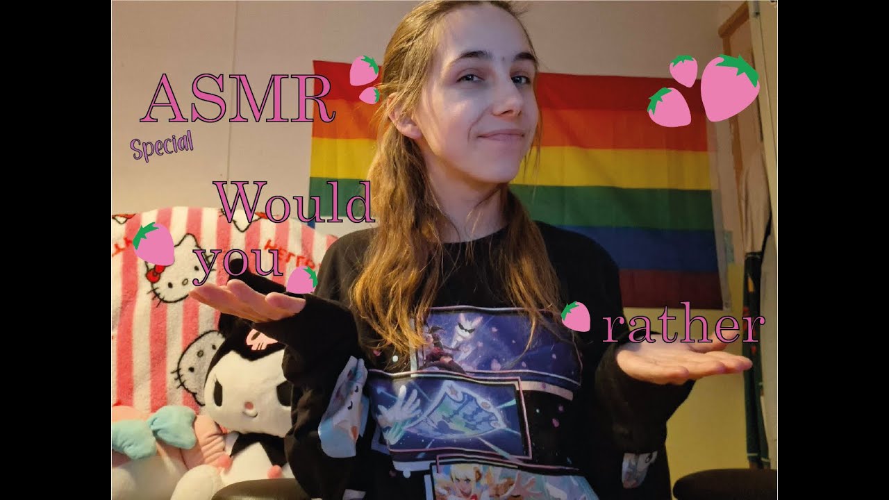 ASMR | Would you rather, but a little bit different!