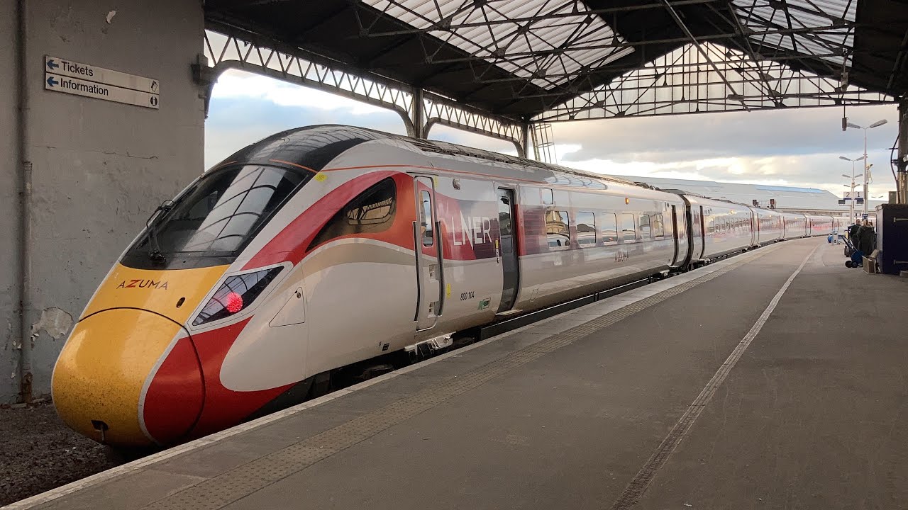 13:55 York to Inverness 20:12 - Class 800 LNER Azuma - The Highland Chieftain
