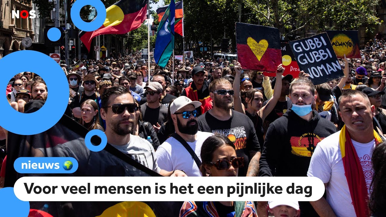 Feest maar ook demonstraties op nationale Australische feestdag
