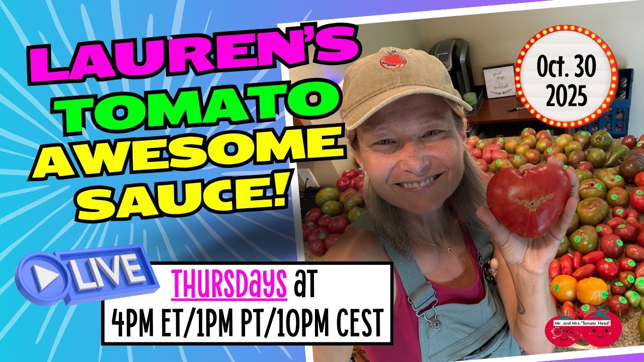 Lauren's TOMATO Awesomesauce!!-October 30, 2025