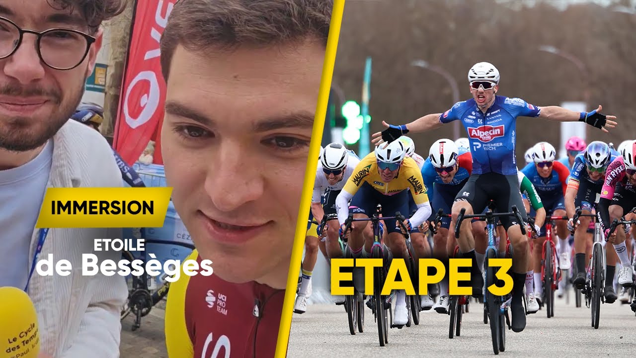 Immersion sur l'étape 3 de l'Etoile de Bessèges 2026🚴‍♂️