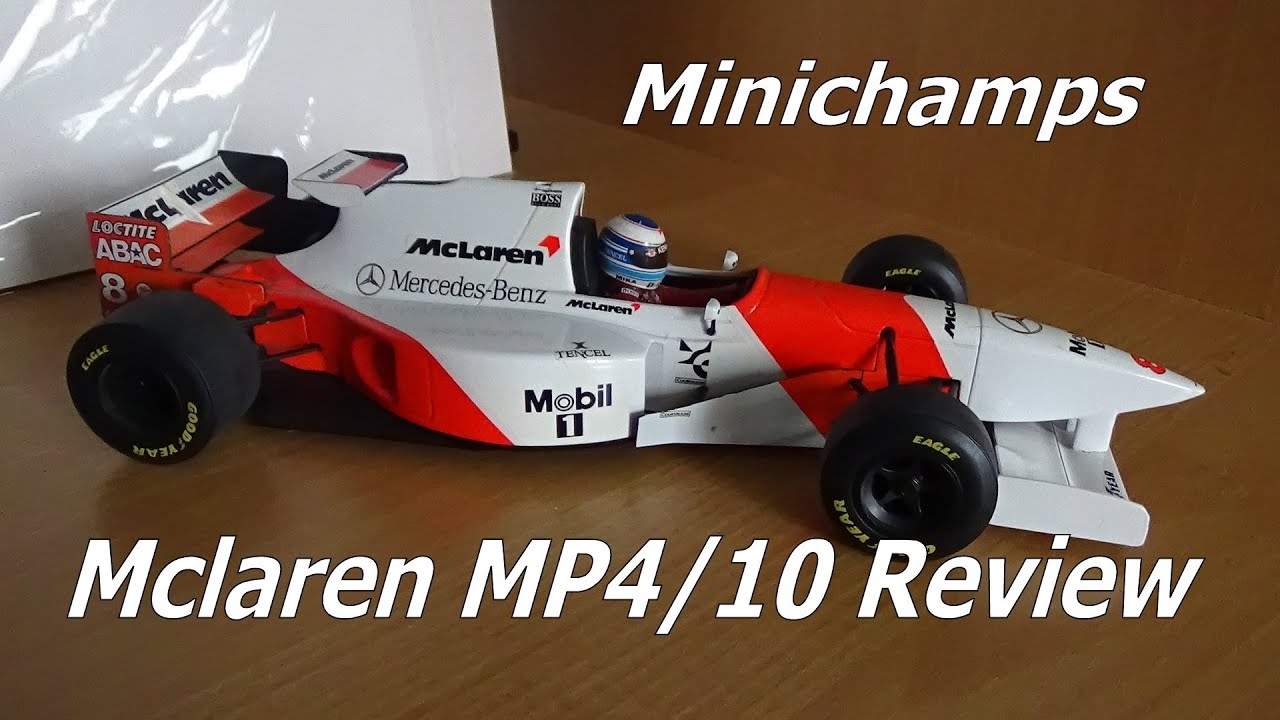 Minichamps Review,  Mclaren Mercedes MP4/10  1/18 (1995)