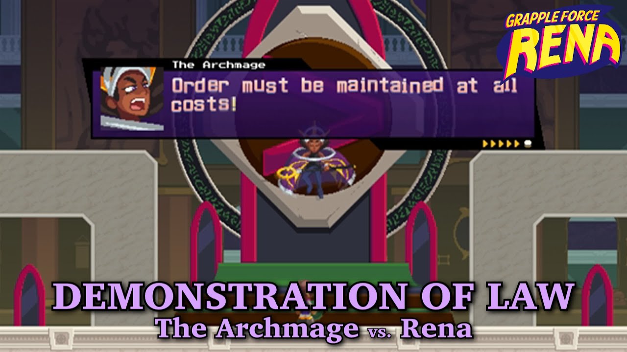 [SPOILERS] Grapple Force Rena OST - "Demonstration of Law" (Final Boss)