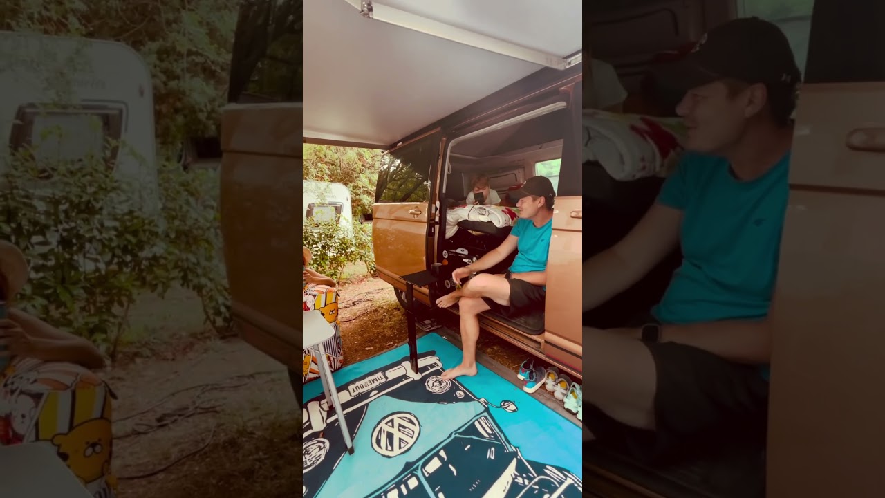 Coffee break #vwcampervan #vwcamper