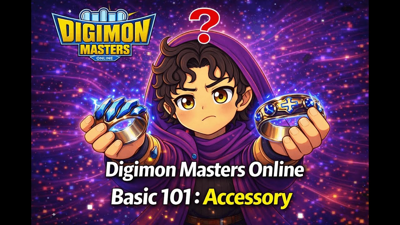 DMO 101 : Accessory | Digimon Masters Online