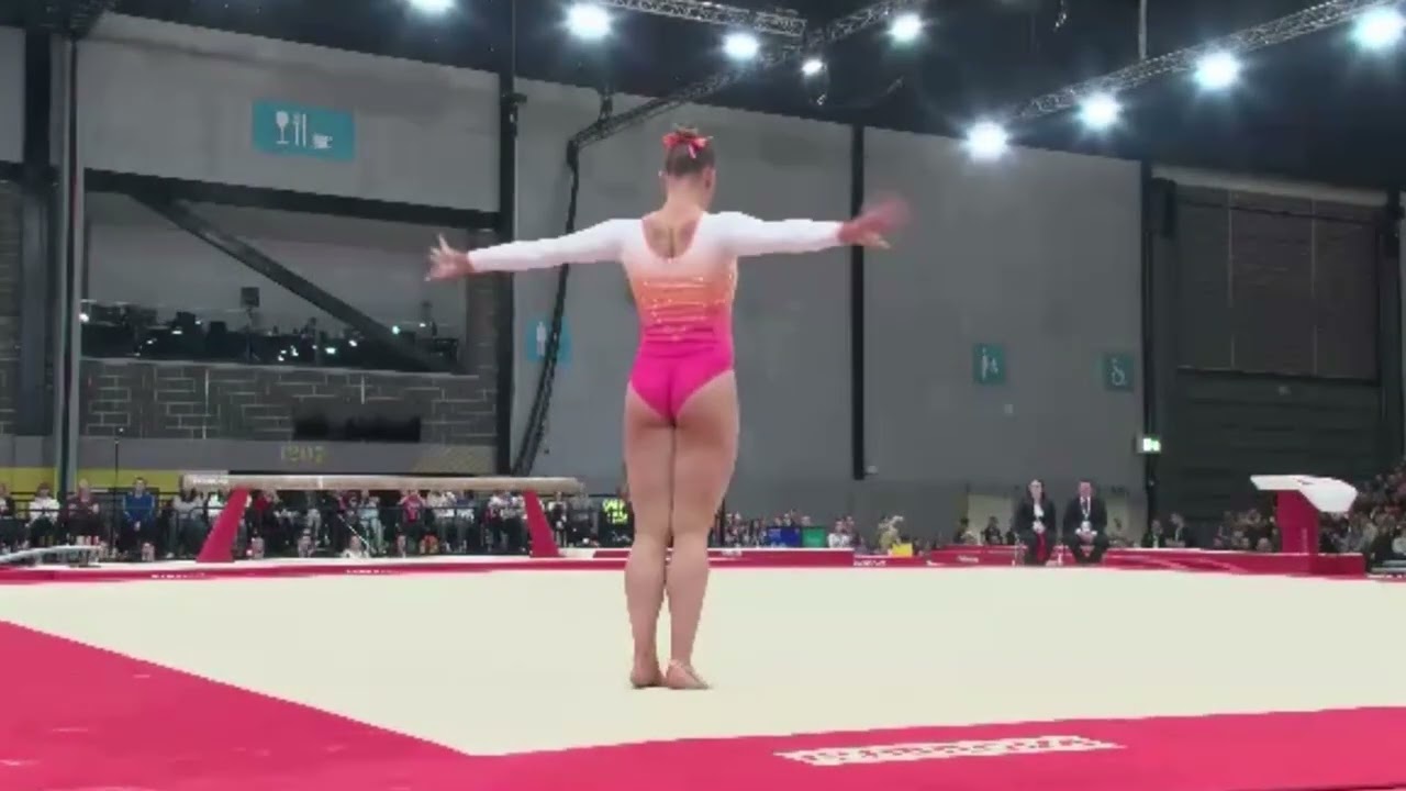 Poppy-Grace Stickler FX EF 🥈 2023 British Championships Event Finals 13.750