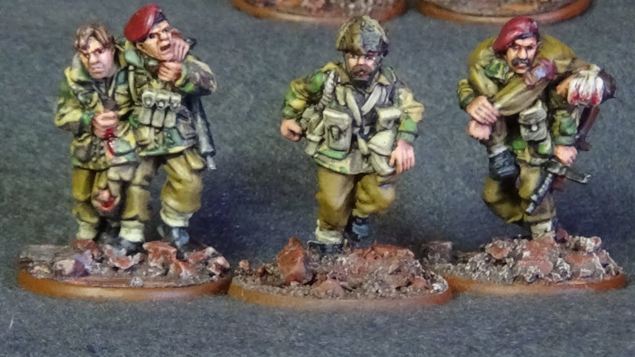 Bolt Action D Day 75th Battle Prep; The Finished British Airborne.