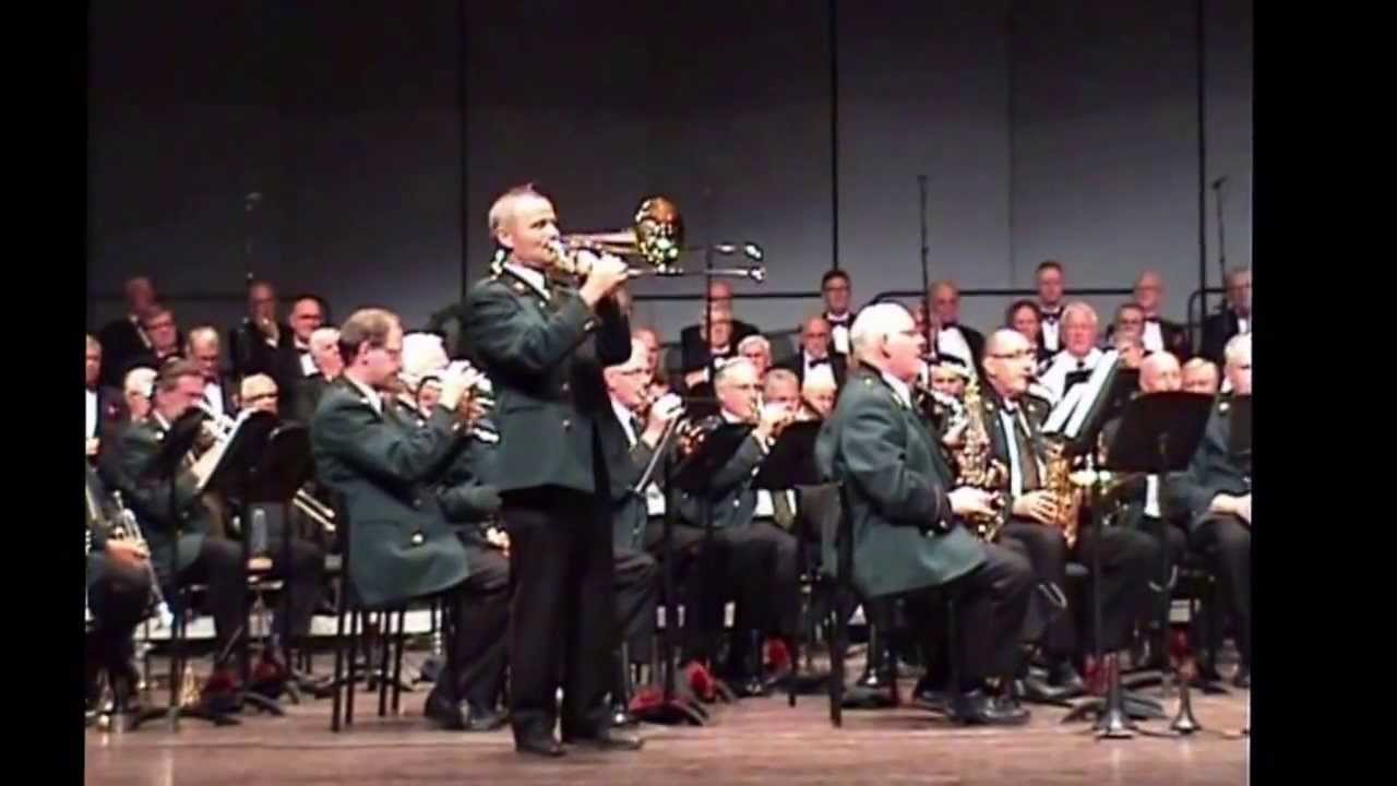 Reunie Orkest Limburgse Jagers concert op 7 juni 2013 in de Maaspoort te Venlo