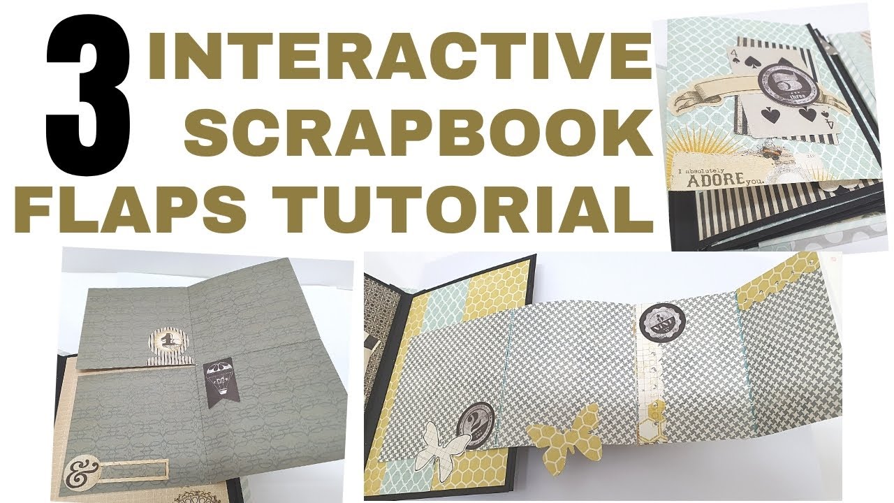 How to Make 3 Interactive Flaps
