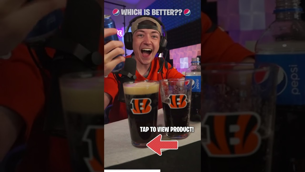 Что лучше? Новая Pepsi NITRO против обычной Pepsi... не ожидал такого вкуса, лол #SHORTS