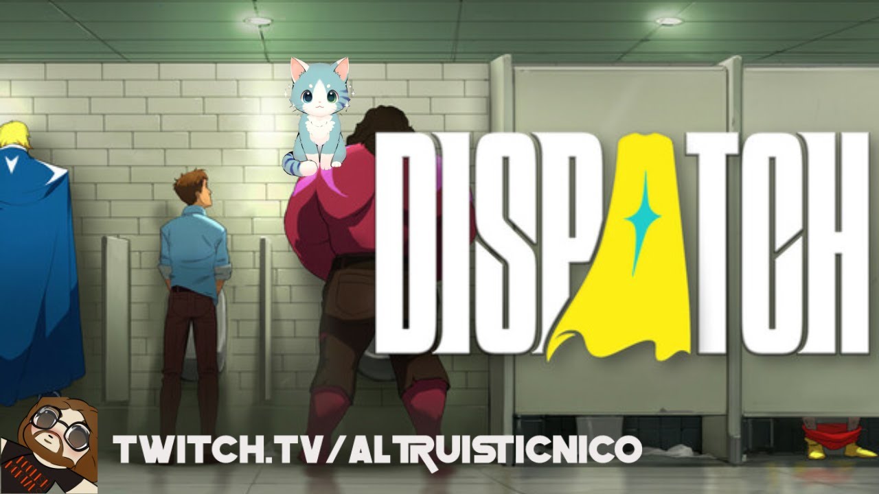 🚀 Dispatch First Playthrough | Space Cat Vibes & Synthwave! Come say hi!