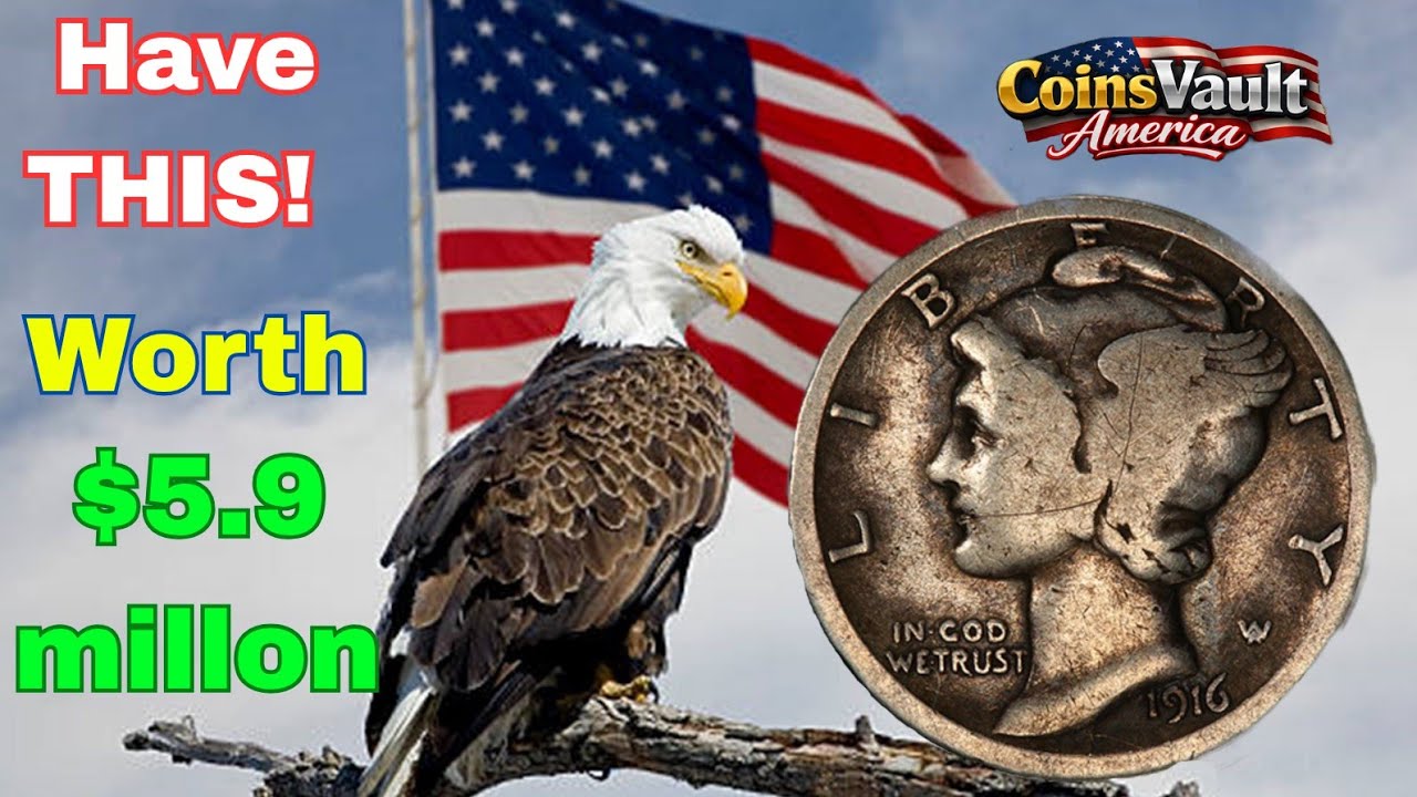 1916 Mercury Dime Value The Most Wanted Coin In American History #valuablecoins #CoinsCollecting 