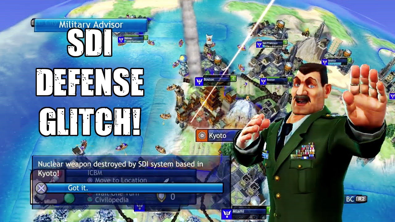 Civ Rev Protip: Make the AI Build an SDI Defense Building!