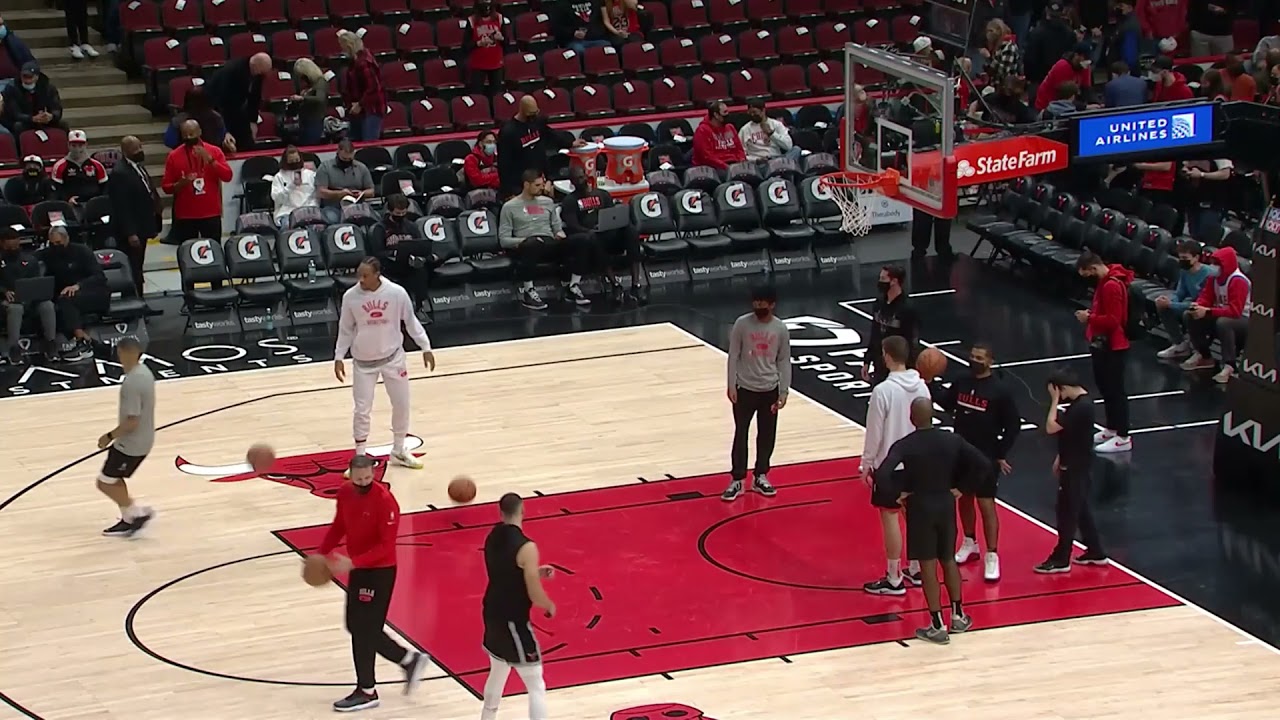 Zach LaVine & DeMar DeRozan Pregame Warmup January 7,  2022