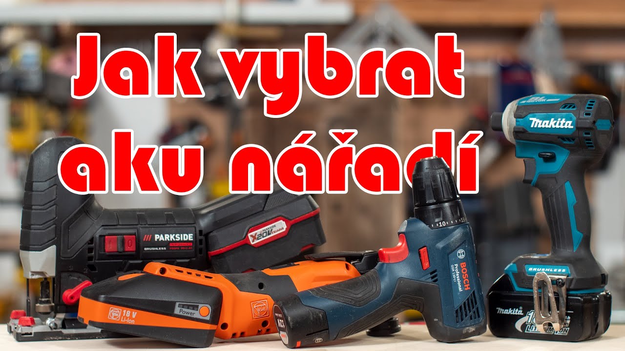 Jak vybrat (první) aku nářadí s #naradionline?