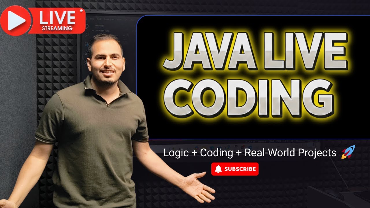 java live coding ( Command line argument continue in java  )