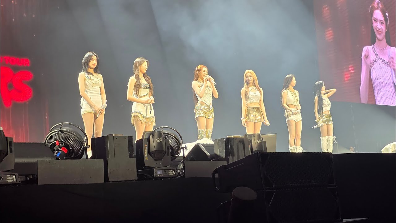 Babymonster - 2025 World Tour - Fort Worth Texas - Intro 4k60
