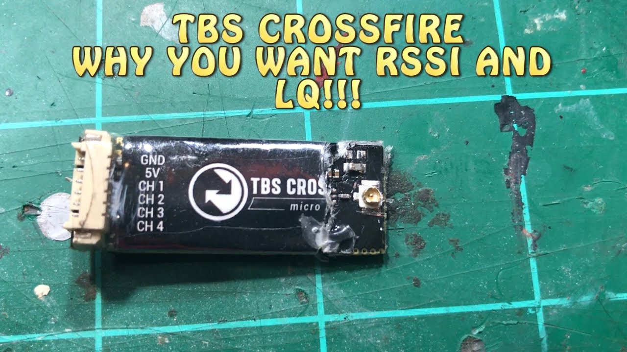 TBS CROSSFIRE// THIS IS WHY YOU WANT LQ AND RSSI!!!